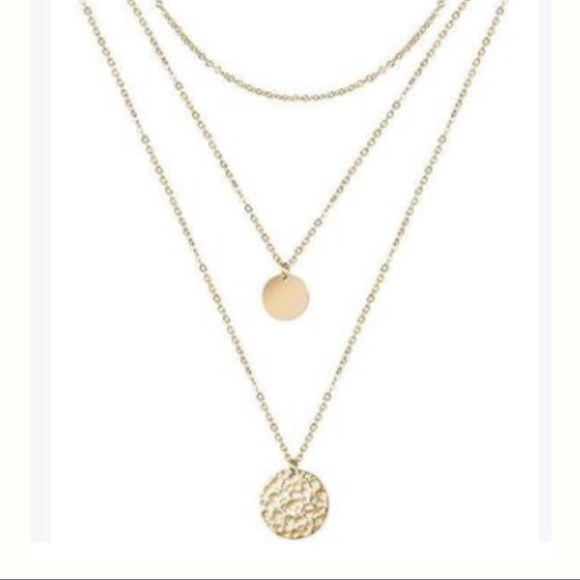 3/$30 Raina Layered Choker Necklace - Picture 2 of 4